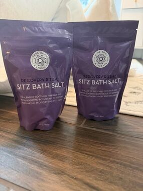 Recovery Ritual Sitz Bath Salt - Purple Pouch